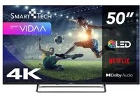 Smart-Tech 50QG04G 127 cm (50") 4K Ultra HD Smart TV Wifi Gris 300 cd/m²