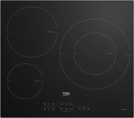 Beko HII63205MT plaque Noir Intégré 58 cm Plaque avec zone à induction 3 zone(s)