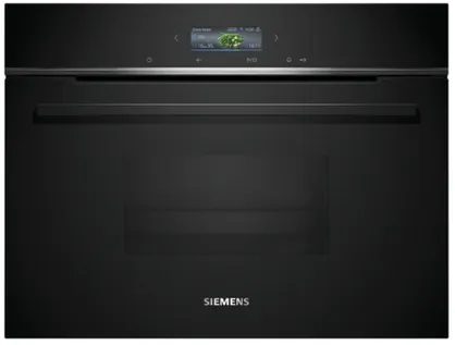 Siemens iQ700 CD714GXB1 four à vapeur Petit Noir Tactile