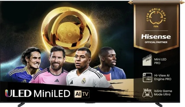 Hisense 100U7Q PRO TV 2,54 m (100") 4K Ultra HD Smart TV Wifi Noir