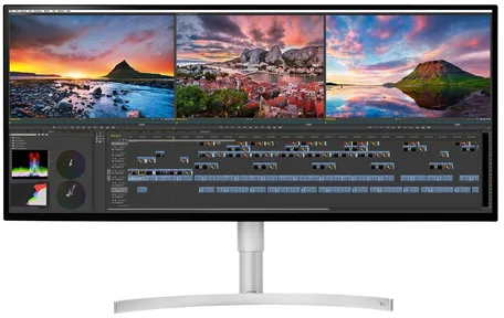 LG 34WK95U-W écran plat de PC 86,4 cm (34") 5120 x 2160 pixels 5K Ultra HD LED Noir, Argent, Blanc