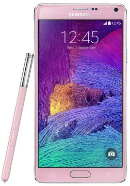 Samsung Galaxy Note 4 SM-N910F 14,5 cm (5.7") SIM unique Android 4.4 4G Micro-USB 3 Go 32 Go 3220 mAh Rose