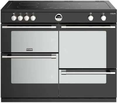 Stoves 444411481 four et cuisinière Electrique Plaque avec zone à induction Noir A