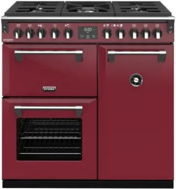 Stoves 444411513 four et cuisinière Electrique Gaz Rouge A