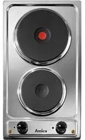 Amica PEA0420 plaque Acier inoxydable 29 cm Plaque scellée 2 zone(s)