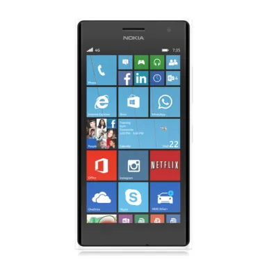 Nokia Lumia 735 11,9 cm (4.7") SIM unique Windows Phone 8.1 4G Micro-USB B 1 Go 8 Go 2220 mAh Blanc