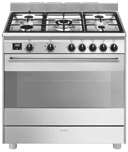 Smeg Master BG91X2 four et cuisinière Electrique Gaz Acier inoxydable A