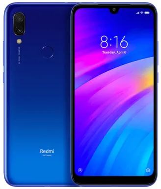 Xiaomi Redmi 7 15,9 cm (6.26") Double SIM 4G Micro-USB 3 Go 32 Go 4000 mAh Bleu