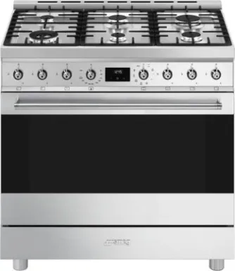 Smeg Symphony C9GMX2 four et cuisinière Gaz Acier inoxydable A