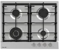 Foster 7014 032 plaque Acier inoxydable Intégré 60 cm Gaz 4 zone(s)