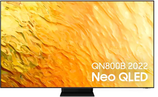 Samsung Series 8 85QN800B 2,16 m (85") 8K Ultra HD Smart TV Wifi Acier inoxydable