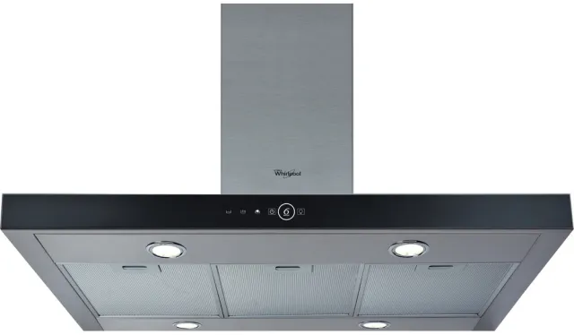 Whirlpool AKR 504 IX hotte Îlot Acier inoxydable 581 m³/h