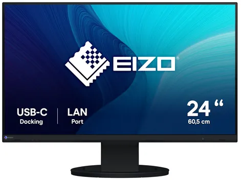 EIZO FlexScan EV2490-BK LED display 60,5 cm (23.8") 1920 x 1080 pixels Full HD Noir