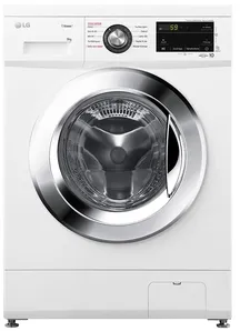 LG F94M22WHS machine à laver Charge avant 9 kg 1400 tr/min Argent, Blanc