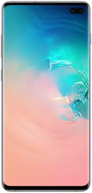 Samsung Galaxy S10+ SM-G975F 16,3 cm (6.4") Double SIM hybride Android 9.0 4G USB Type-C 8 Go 128 Go 4100 mAh Blanc