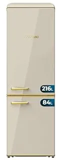 Cecotec 02757 réfrigérateur-congélateur Pose libre 300 L E Beige