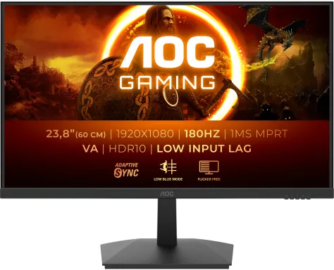 AOC G1 24G15N écran plat de PC 60,5 cm (23.8") 1920 x 1080 pixels Full HD LCD Noir