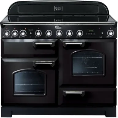 Falcon Classic Deluxe 110 Cuisinière Electrique Plaque avec zone à induction Noir A