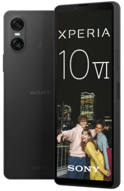 Sony Xperia 10 VI 5G 15,5 cm (6.1") Double SIM Android 14 8 Go 128 Go 5000 mAh Noir