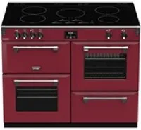 Stoves 444411593 four et cuisinière Electrique Plaque avec zone à induction Rouge A