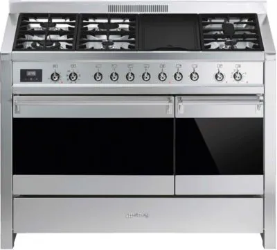 Smeg A3-81 four et cuisinière Electrique Gaz Acier inoxydable B