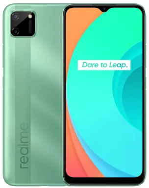 realme C C11 16,5 cm (6.5") Double SIM Android 10 4G Micro-USB 2 Go 32 Go 5000 mAh Vert