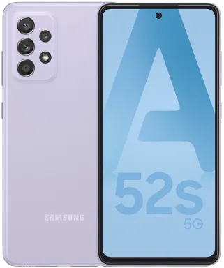 Samsung Galaxy A52s 5G SM-A528B 16,5 cm (6.5") Double SIM Android 11 USB Type-C 6 Go 128 Go 4500 mAh Violet