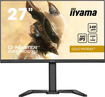 iiyama GB2790QSU-B5 écran plat de PC 68,6 cm (27") 2560 x 1440 pixels Wide Quad HD LCD Noir