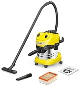 Kärcher WD 4 S V-20/5/22 20 L Aspirateur sans sac Sec&humide 1000 W Sans sac