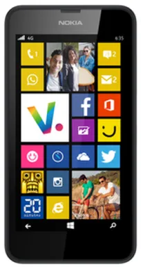 Nokia Lumia 635 11,4 cm (4.5") SIM unique Windows Phone 8.1 4G Micro-USB 0,5 Go 8 Go 1830 mAh Noir