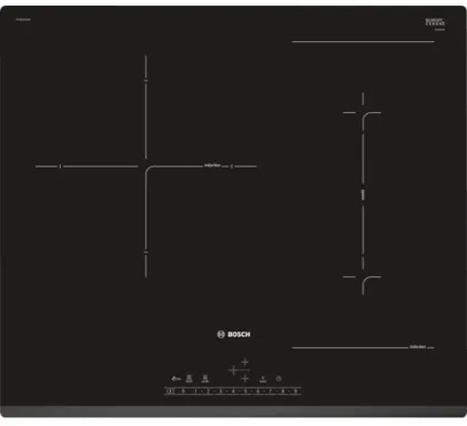 Bosch Serie 6 PVJ631FB1E plaque Noir Intégré Plaque avec zone à induction 3 zone(s)