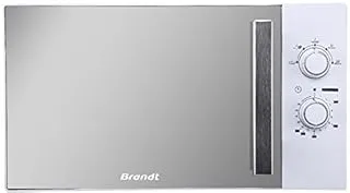 Brandt SM2606W micro-onde Miroir, Blanc Comptoir 26 L 900 W