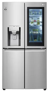 LG GMX945NS9F frigo américain Pose libre 638 L F Acier inoxydable