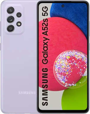 Samsung Galaxy A52s 5G SM-A528B 16,5 cm (6.5") Double SIM hybride Android 11 USB Type-C 6 Go 128 Go 4500 mAh Violet