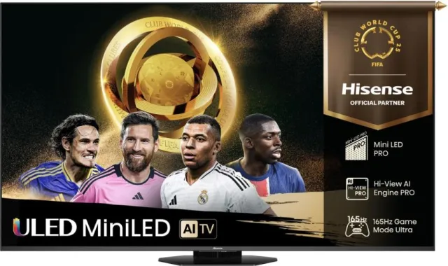 Hisense 75U8Q TV 190,5 cm (75") 4K Ultra HD Smart TV Wifi Noir, Gris