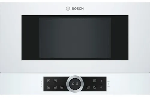 Bosch Serie 8 BFR634GW1 micro-onde Blanc Micro-onde simple Intégré 21 L 900 W