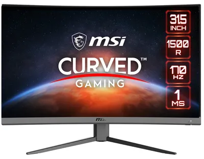 MSI G32CQ4 E2 écran plat de PC 80 cm (31.5") 2560 x 1440 pixels Wide Quad HD LCD Noir