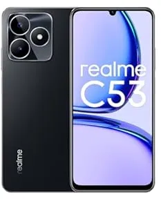 realme C 53 17,1 cm (6.74") Double SIM Android 13 4G USB Type-C 6 Go 128 Go 5000 mAh Noir