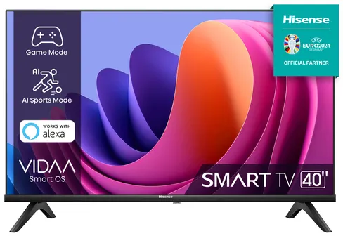 Hisense 40A4N TV 101,6 cm (40") Full HD Smart TV Wifi Noir 200 cd/m²