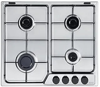 De’Longhi FFA 46 ASV plaque Acier inoxydable Intégré 60 cm Gaz 4 zone(s)