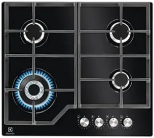 Electrolux KGG64362K Noir Intégré 60 cm Gaz 4 zone(s)