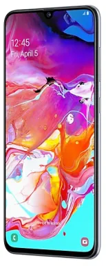 Samsung Galaxy A70 SM-A705F 17 cm (6.7") SIM unique Android 9.0 4G USB Type-C 6 Go 128 Go 4500 mAh Blanc