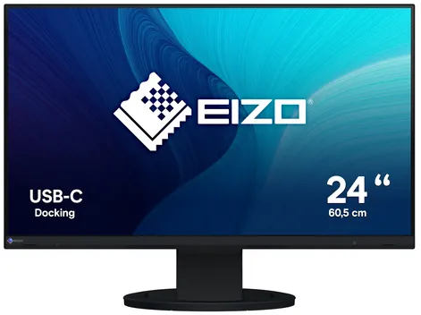 EIZO FlexScan EV2480-BK LED display 60,5 cm (23.8") 1920 x 1080 pixels Full HD Noir