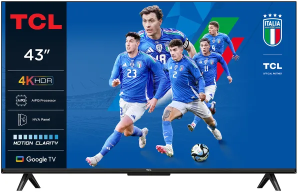 TCL P6K 43P6K TV 109,2 cm (43") 4K Ultra HD Smart TV Wifi Métallique