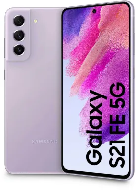 Samsung Galaxy S21 FE 5G SM-G990BLVFEUE smartphone 16,3 cm (6.4") Double SIM Android 11 USB Type-C 6 Go 128 Go 4500 mAh Lavande