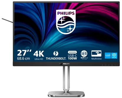 Philips 6000 series 27B2U6903/00 écran plat de PC 68,6 cm (27") 3840 x 2160 pixels 4K Ultra HD LED Anthracite