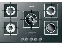 Kaiser KCG 8382 Turbo Noir Intégré 77 cm Gaz 5 zone(s)