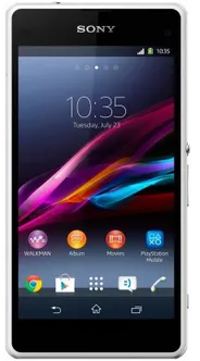 Sony Xperia Z1 Compact 10,9 cm (4.3") SIM unique Android 4.3 4G Micro-USB B 2 Go 16 Go 2300 mAh Blanc