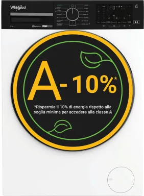 Whirlpool WPM 97W ADS IT machine à laver Charge avant 9 kg 1400 tr/min Blanc