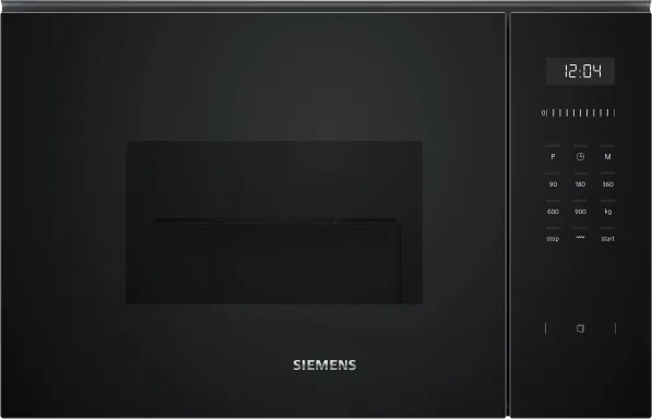 Siemens iQ500 BE555LMB1F micro-onde Noir Micro-ondes grill Intégré 25 L 900 W